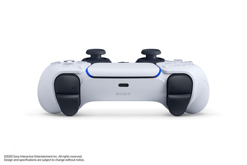 DUALSENSE WHITE WIRELESS CONTROLLER (WHITE) PS5 DUALSENSE WHITE WIRELESS CONTROLLER (WHITE) PS5